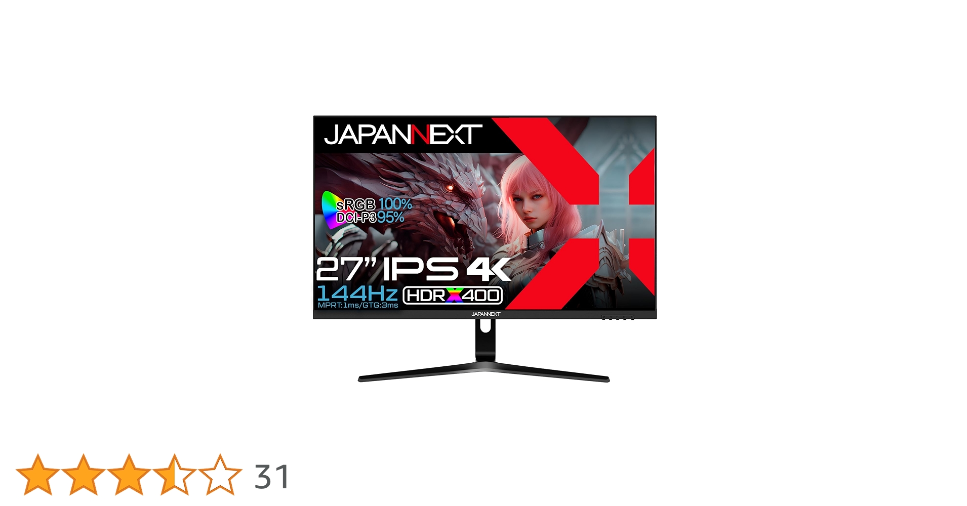 Amazon.co.jp: 【Amazon.co.jp限定】JAPANNEXT 27インチ モニター 4K